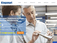 Tablet Screenshot of kingsmartpacking.com